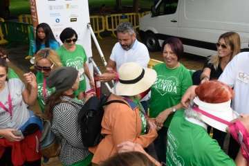  Unos 160 mayores de Telde dan un ejemplo de motivación en II carrera Pasos por la vida (Foto TA)
